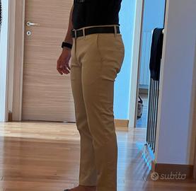 Pantaloni uomo tg.44 beige