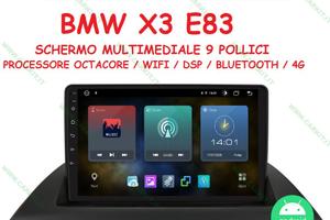 Autoradio navigatore bmw x3 e83 carplay incluso