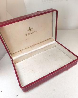 scatola orologio zenith 
