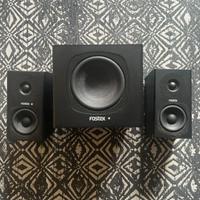 studio monitor Fostex Pm 0.3d + subwoofer SubMini