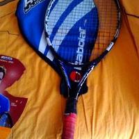 Racchetta con custodia e due sacche a spalla