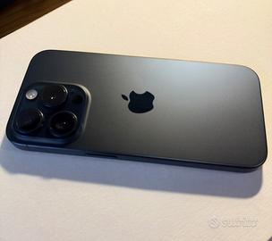 Iphone 15 Pro - 256 GB - Blue Titanium + Cover