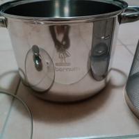 pentola doppio cestello 