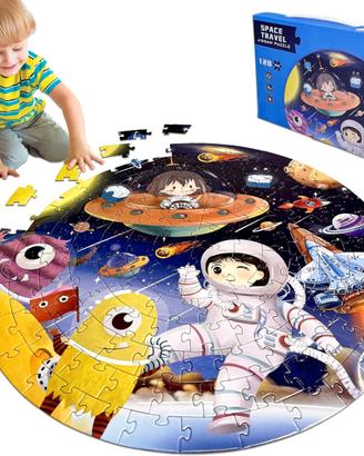 Puzzle Bambini 128 Pezzi 42x42 cm