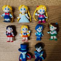 lotto 9 mini deformed Sailor Moon vintage 