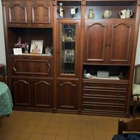 Cristalliera più tavolo rotondo