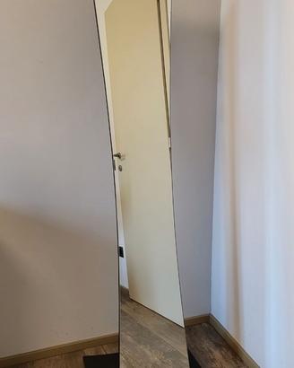 Specchio da terra con appendiabiti - Stile moderno