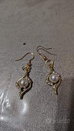 orecchini bigiotteria con punzone argento s925 