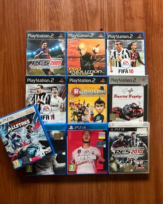 Blocco giochi playstation ps2 ps3 ps4 ps5