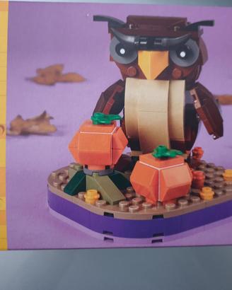 lego civetta di halloween 40497
