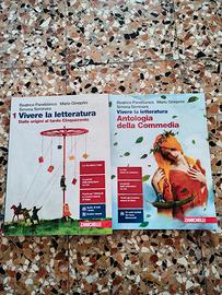 libri antologia e vivere la letteratura 1