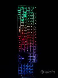 Tastiera Trust RGB usb 142 tasti