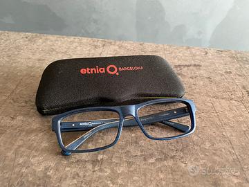 Montatura occhiali blu, marca Etnia Barcelona