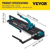 Taglia piastrelle 120 cm