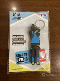 Calcio Napoli - Portachiavi & Pen Drive 64Gb 3.0