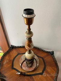 Lampada in onice 