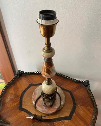 Lampada in onice 