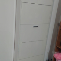 Scarpiera slim 5 ante laccata lucida