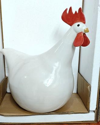 Grande Gallina in ceramica