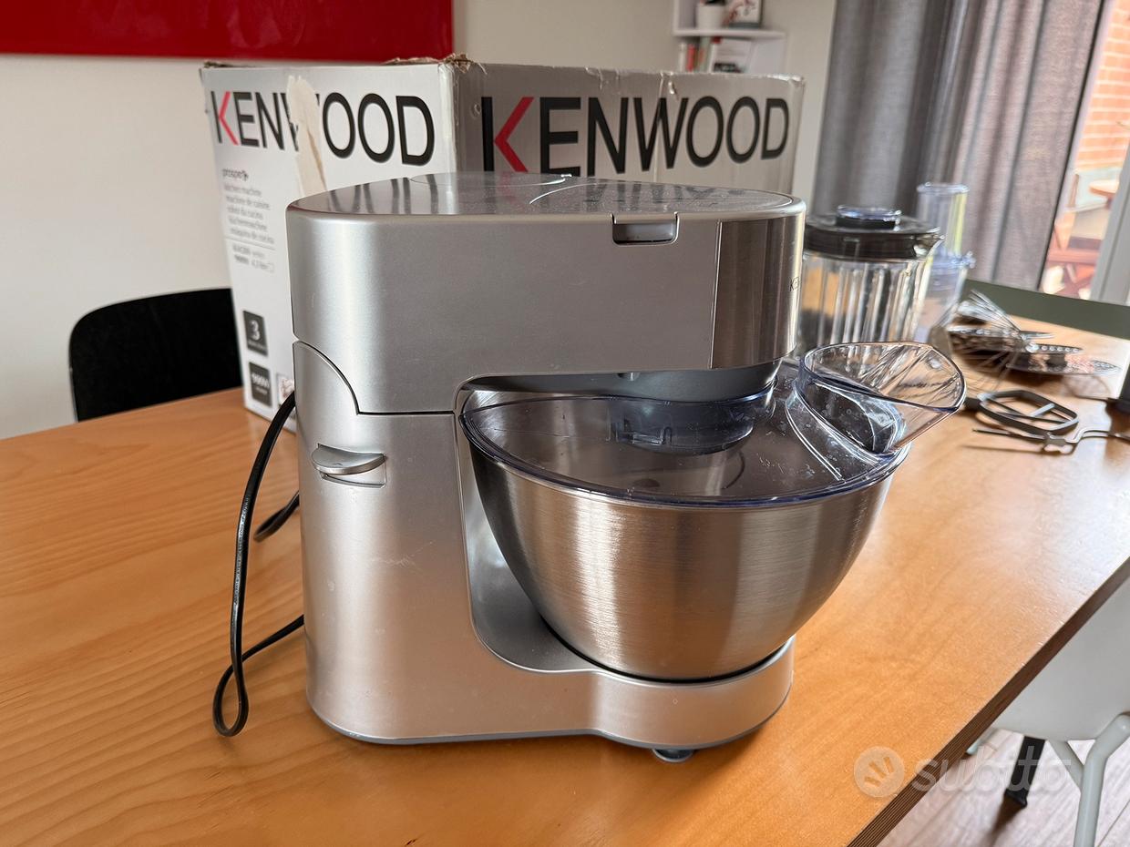 Kenwood AT281 Tritatutto Per Robot Prospero (Kitchen Machine) In Alluminio E Plastica, Con 2 Griglie In Acciaio - 2