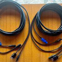 Cavi phono/rete 10m, cavi per casse kenon powercon