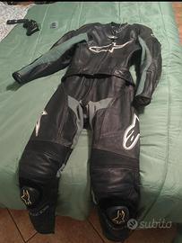 Tuta divisibile alpinestars taglia 50