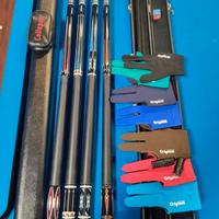 stecche biliardo americano