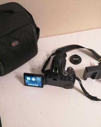 NikonD5300+Obiettivo18-55mmVRSolo10k scatti+Access