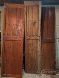 Scuri in legno massello