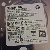 hard disk esterno toshiba 2.5 500gb