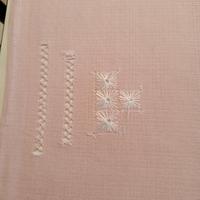 Tovaglia da corredo rosa confetto delicatissima 