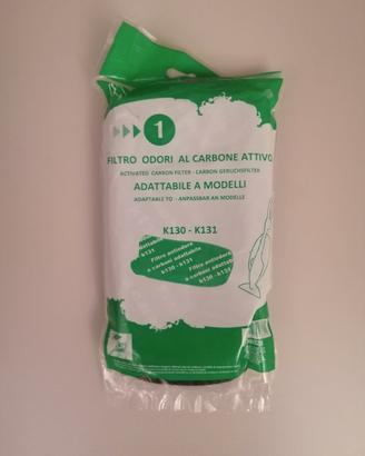 Filtro odori per aspirapolvere Folletto