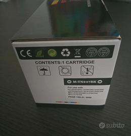 Brother tn 247 bk nero compatibile nuovo
