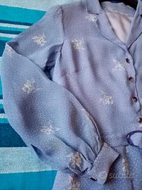 Abito oversize in Seta per signora matura