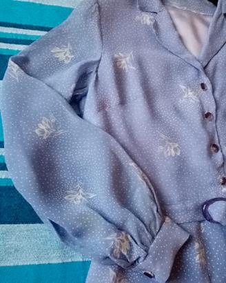 Abito oversize in Seta per signora matura