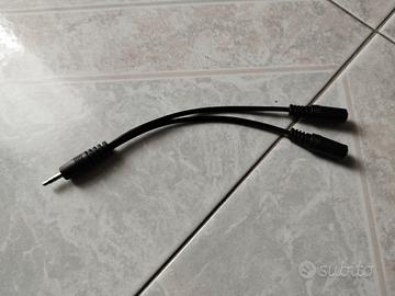 Cavo sdoppiatore stereo jack 