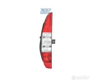 FANALE SINISTRO FIAT DOBLO 01-05 BIANCO ROSSO