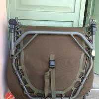 lettino carpfishing trakker