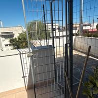 Cancello in metallo per box cane o recinti