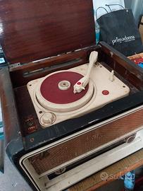 radio giradischi antica