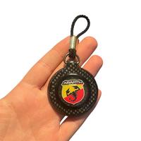 Portachiavi Auto-Moto Abarth in carbonio