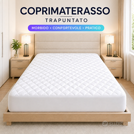 Coprimaterasso Trapuntato Singolo Angoli Elastici