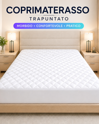 Coprimaterasso Trapuntato Singolo Angoli Elastici