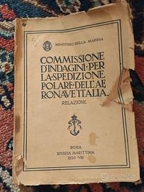 Relazione Spedizione Polare Aeronave Italia (1930)