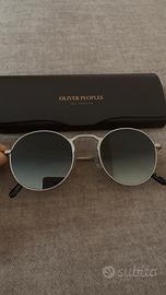 Oliver Peoples Weslie Sun argento originali