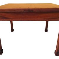 Tavolo allungabile Impero Emiliano in noce