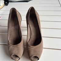 Décolleté camoscio chiaro RobertodelCarlo