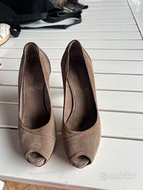 Décolleté camoscio chiaro RobertodelCarlo