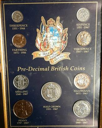 Collezione monete Royal Windsor 