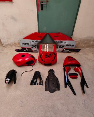 Kit carene pista Aprilia rs 125